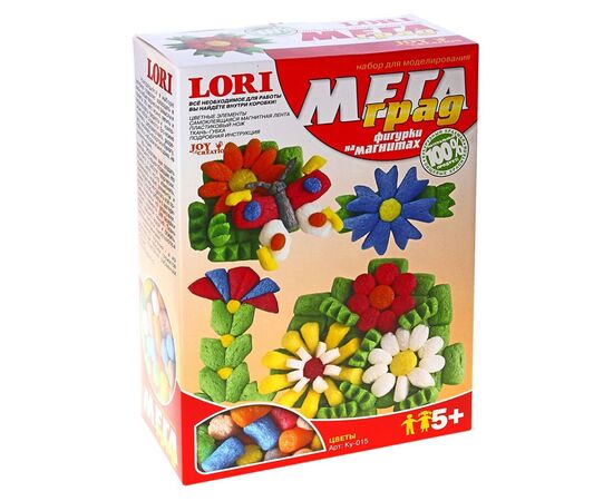 Фигурки на магнитах "Цветы"
