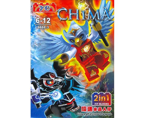 Конструктор "Chima" 2 в 1 (6688-3)
