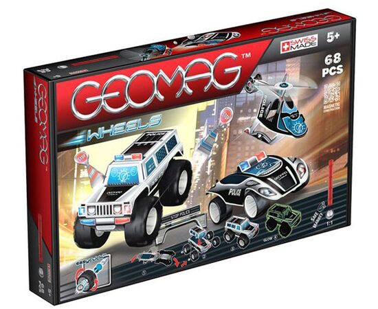 Магнитный конструктор "Wheels" 68 деталей