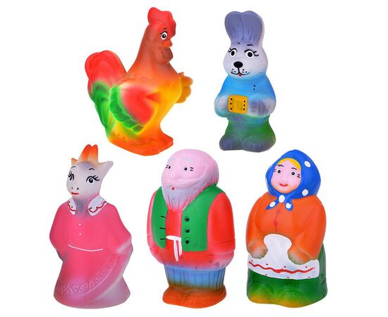 Набор резиновых игрушек "Коза-дереза" 5 шт
