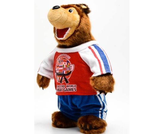 Игрушка мягкая "Спортивный мишка"