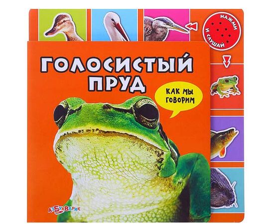 Книга "Голосистый пруд" музыкальная