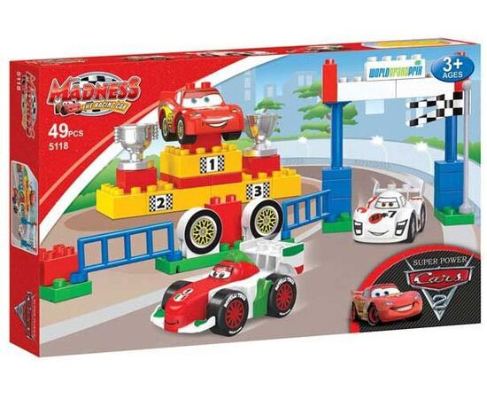 Конструктор "Тачки" 49 деталей