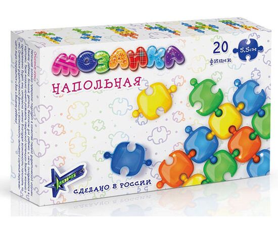 Мозаика напольная 20 фишек