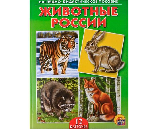 Наглядно - дидактическое пособие "Животные России"