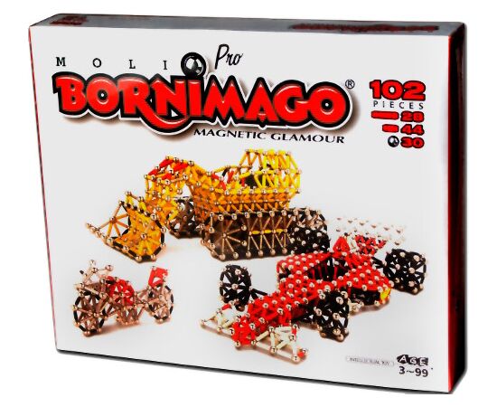 Конструктор магнитный "Bornimago" 102 детали