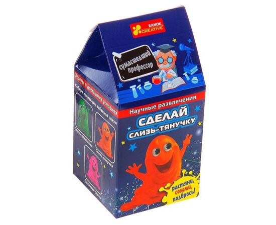 Набор для опытов "Сделай слизь-тянучку"