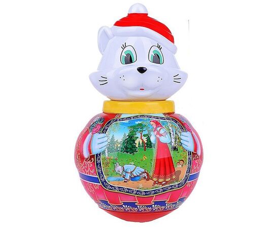 Неваляшка "Кот Мурлыка" 25 см.