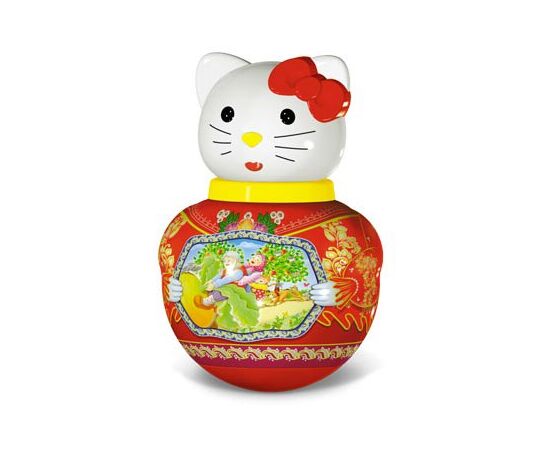 Неваляшка средняя "Кошечка" 22 см