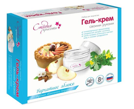 Гель-крем  "Бархатное яблоко"