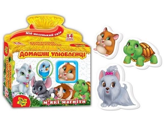 Игра на магнитах "Домашние любимцы"