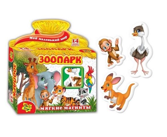 Игра на магнитах "Зоопарк"