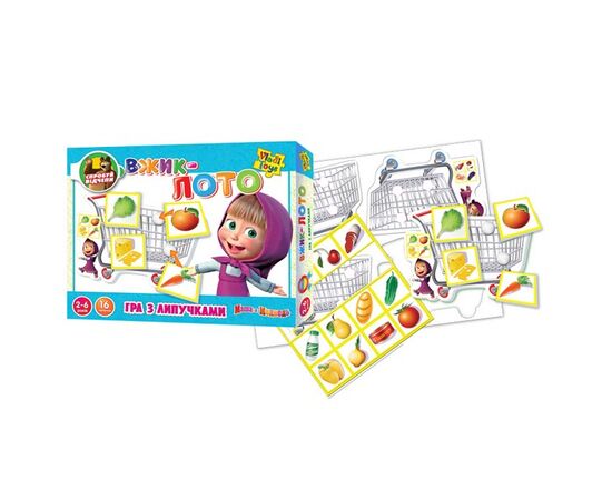 Игра с липучками "Вжик лото"
