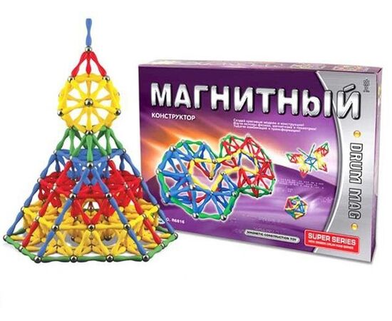Магнитный конструктор 130 деталей