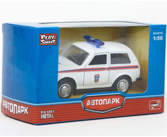 Машинка сувенирная Lada 2121 "Нива", МЧС