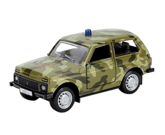 Машинка сувенирная Lada 2121 "Нива", военная
