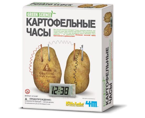 Научно-познавательный набор "Картофельные часы"
