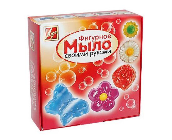 Фигурное мыло своими руками "Цветы"