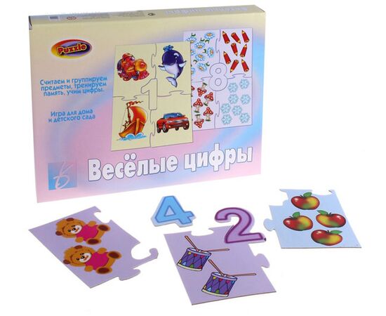Логическая игра "Веселые цифры"