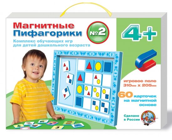 Обучающая игра "Магнитные Пифагорики №2"