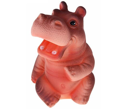 Резиновая игрушка "бегемот"