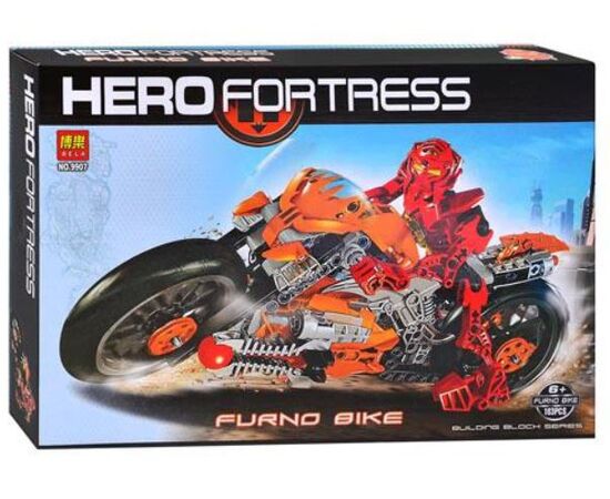 Конструктор "Hero Furno bike", 163 детали