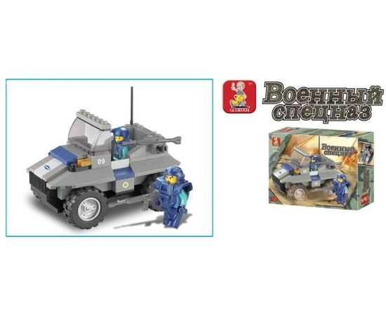 Конструктор "военный спецназ-джип"