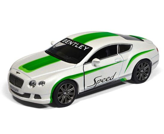 Машинка сувенирная Bentley Continental GT Speed, спортивная