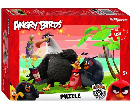 Пазл "Angry Birds", 104 детали
