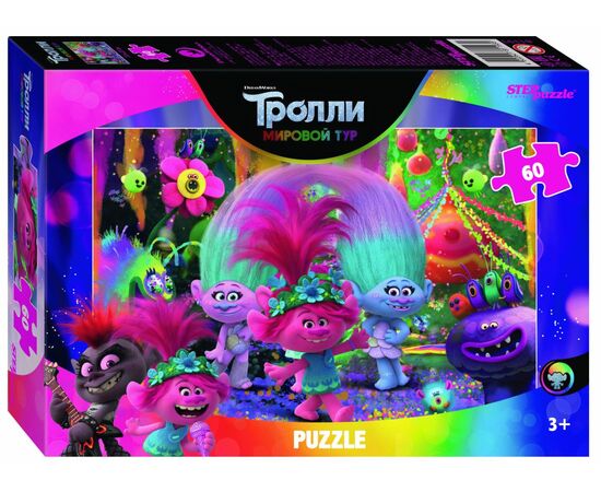 Пазл "Trolls-2" 60 деталей