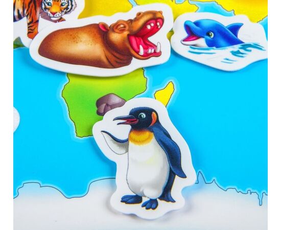Игра на липучках "Животные Мира"