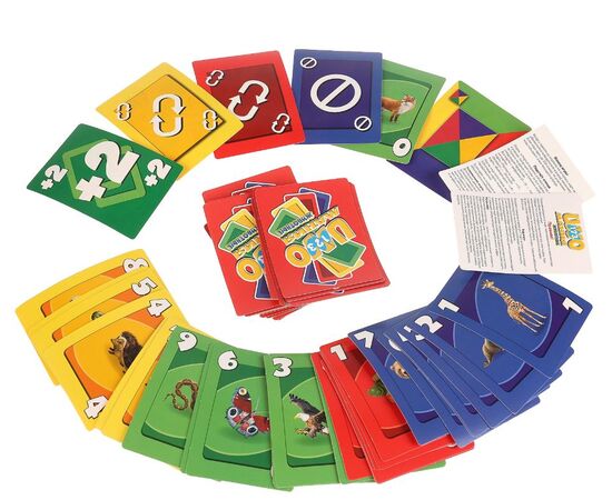 Игра для всей семьи "UNO. Животные"