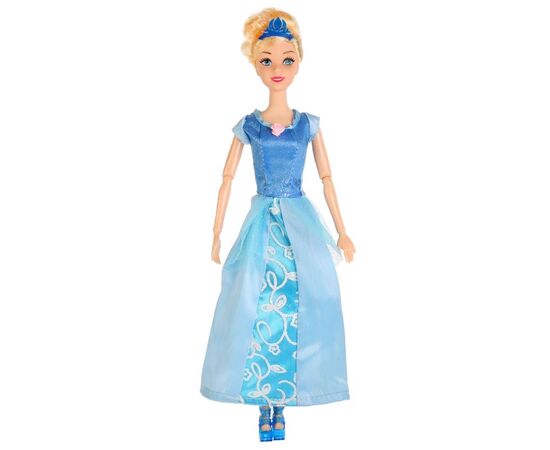 Принцесса в голубом платье "София" 29 см