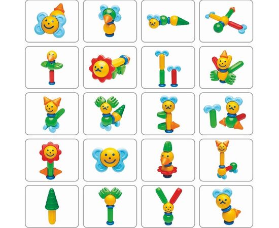 Магнитный конструктор STICK-O "Forest Friends Set" 16 деталей