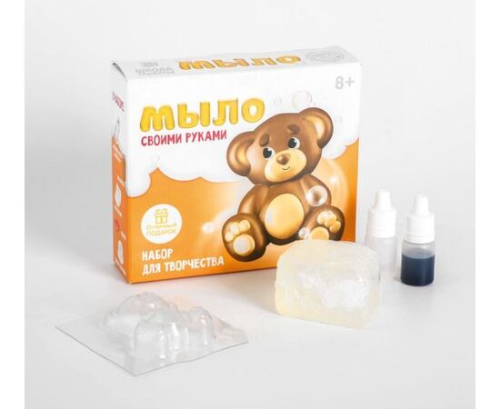Делаем мыло своими руками "Мишутка"
