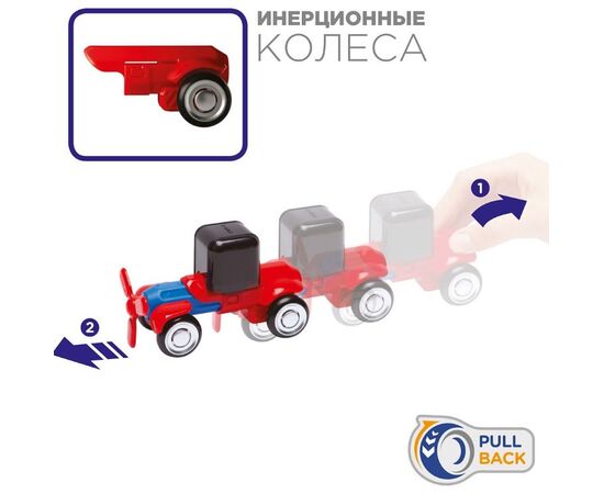 Магнитный конструктор STICK-O "City Set" 16 деталей