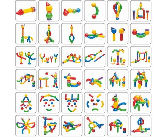 Магнитный конструктор STICK-O "Basic Set" 30 деталей