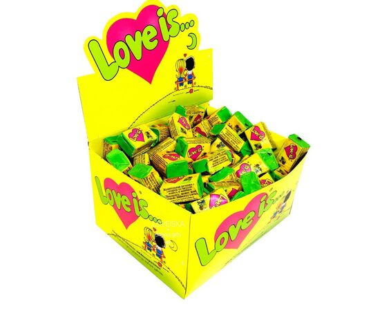 Набор жевательных резинок Love is "Кокос и ананас" 100 штук