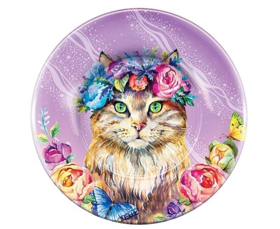 Декупаж тарелки "Весеннее настроение"