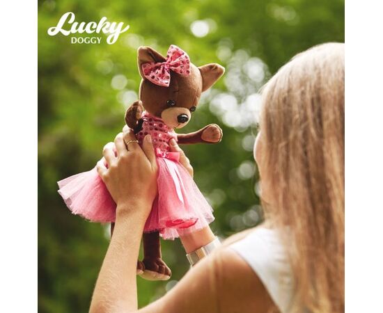 Мягкая игрушка "Lucky Kiki. Малиновый блеск" 25 см