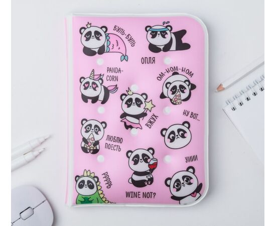 Воздушный ежедневник-облачко "BE PANDASTIC!", 92 листа