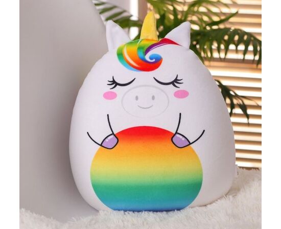 Игрушка антистресс "Единорожек" 35 см