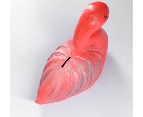 Копилка "Розовый Фламинго. Вариант 2" 29 см