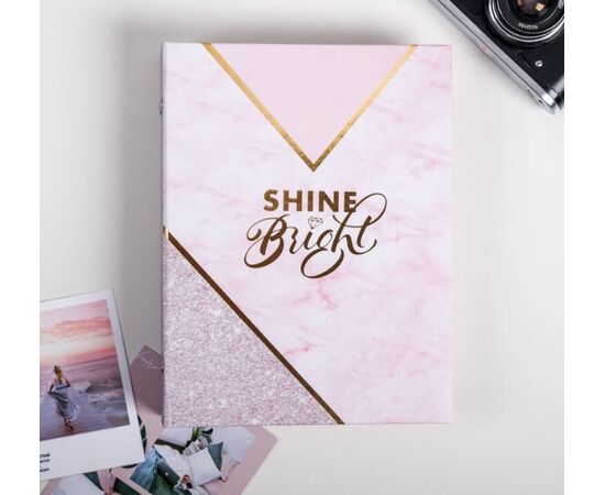 Фотоальбом Shine Bright 200 фото, 25,5х18 см