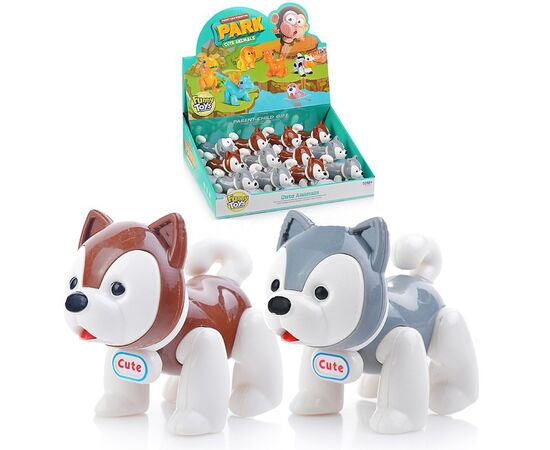 Игрушка для малышей "Собачка-трещетка", цена за 1 шт