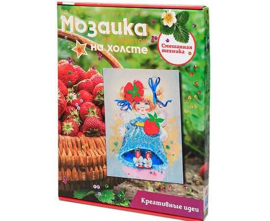Мозаика из пайеток " Клубничное настроение"