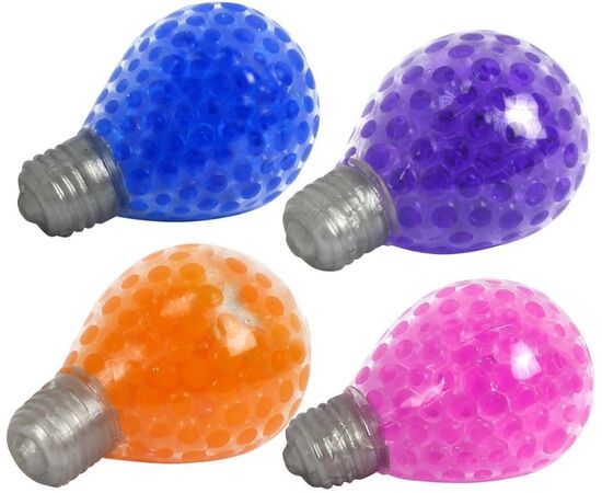 Лизун-мялка "Лампочка" с шариками orbeez