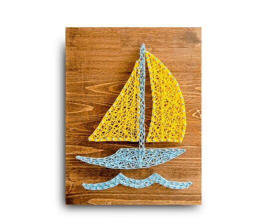 STRING ART "Кораблик"