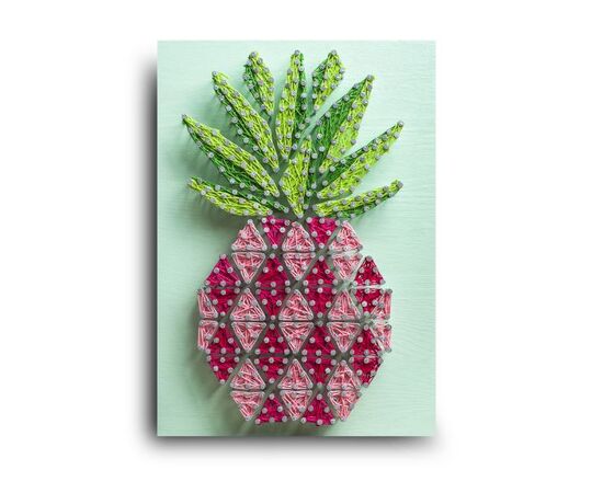 STRING ART "Ананас"