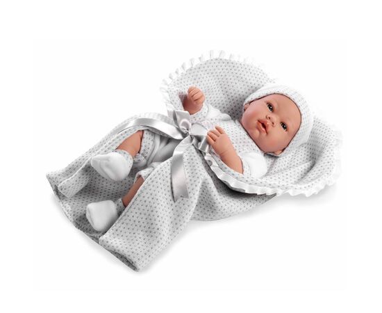 Мягкий пупс 42 см "Arias ELEGANCE Real Baby", в конверте, с соской